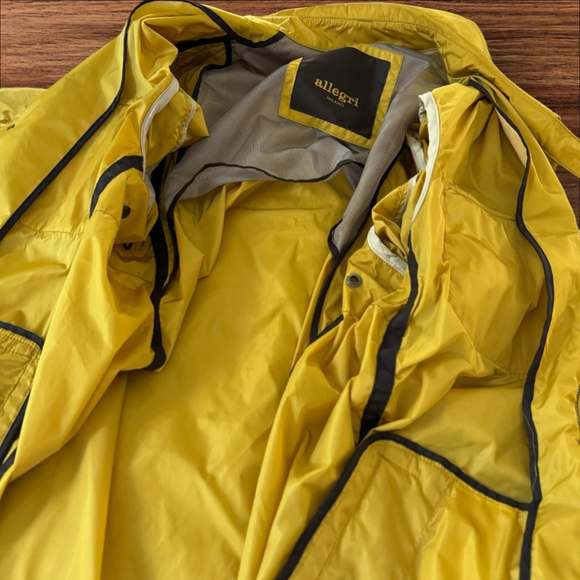 Allegri Milano Yellow Moto Jacket - L/52 - Amazing Detail - Excellent Condition - Picture 7 of 16